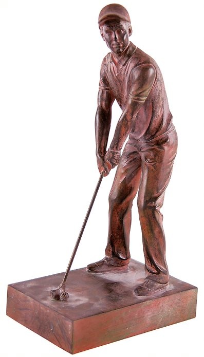 FIGURA DE RESINA GOLF MASCULINO 