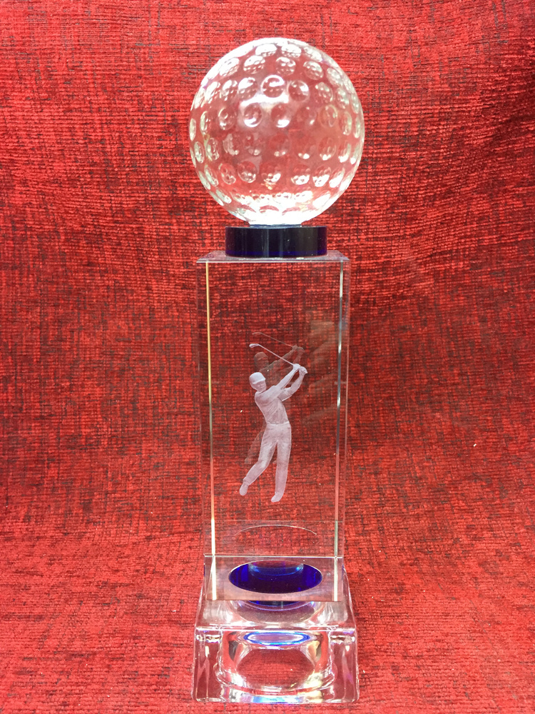 TROFEO GOLF CRISTAL 