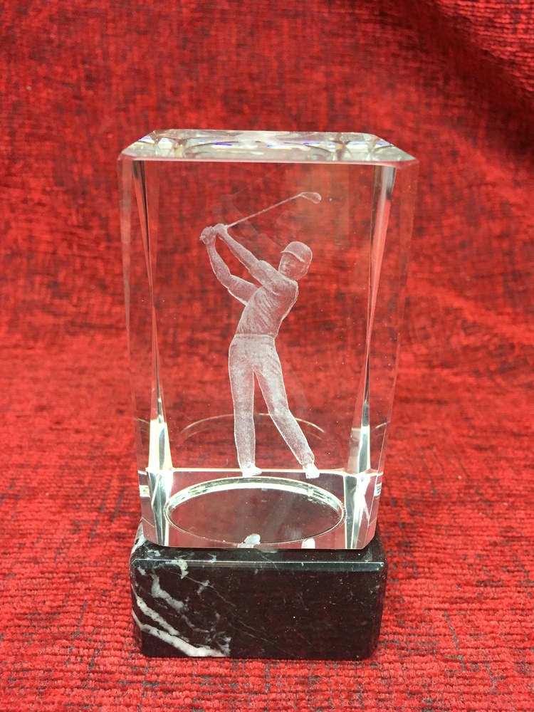 TROFEO GOLF DE CRISTAL 