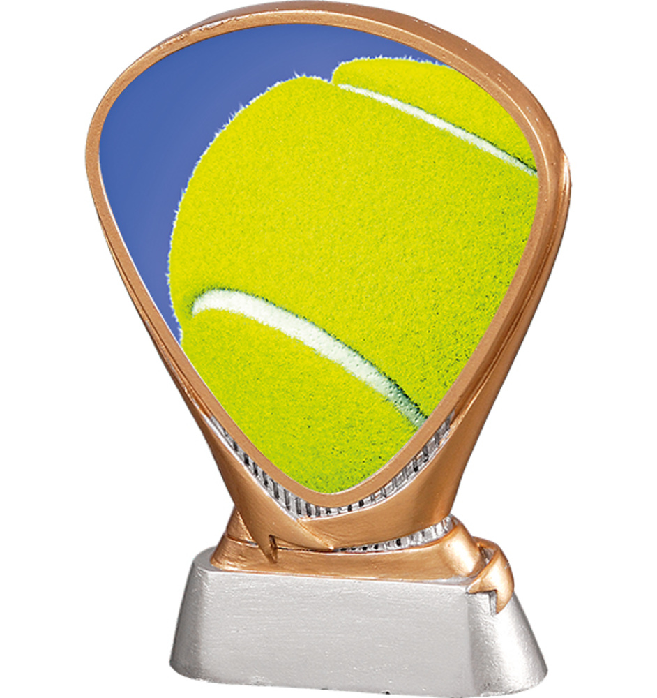 TROFEO RESINA PELOTA TENIS 