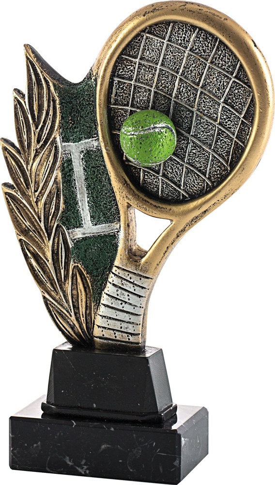 TROFEO TENIS RAQUETA EN RESINA 