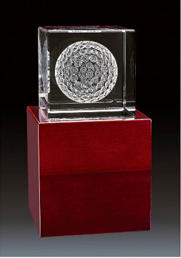 trofeo golf cristal 
