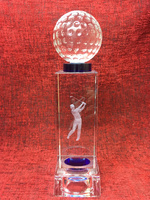 TROFEO GOLF CRISTAL